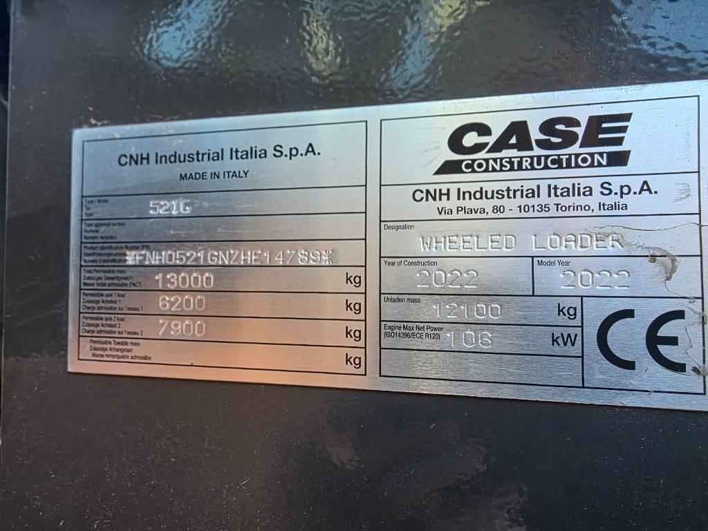 CASE 521 G XT Pyöräkuormaajat