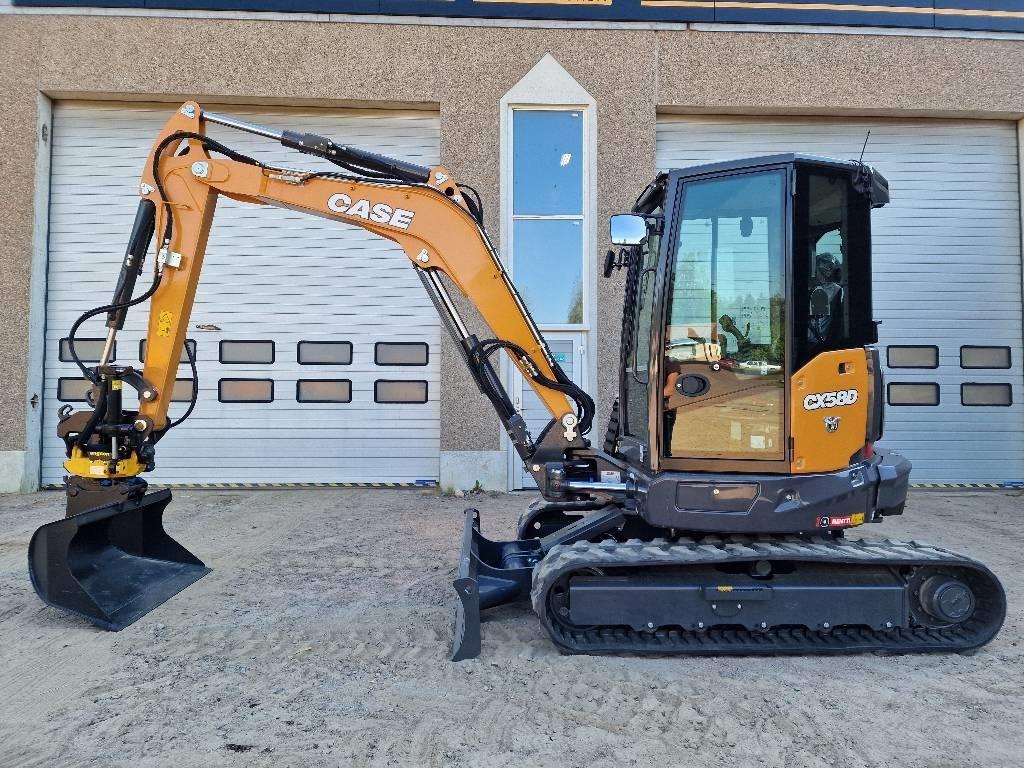 CASE CX 58 D Minikaivukoneet < 7t