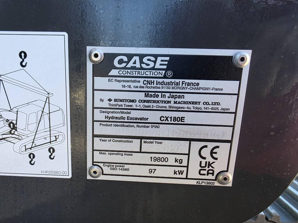 CASE CX 180 E Telakaivukoneet