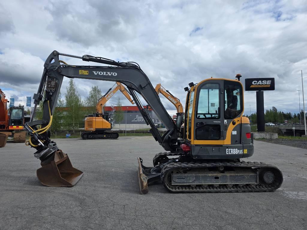 Volvo ECR 88 PLUS,  MYYTY MYYTY Midikaivukoneet 7t - 12t
