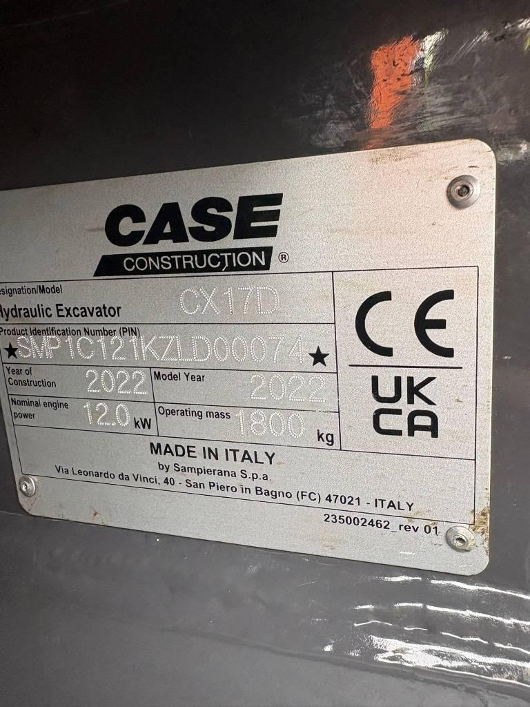 CASE CX 17 D Minikaivukoneet < 7t