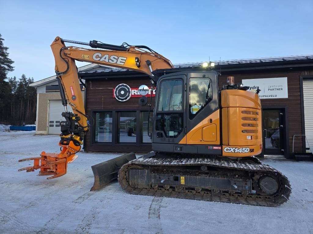 CASE CX 145 D SR MYYTY, MYYTY Telakaivukoneet
