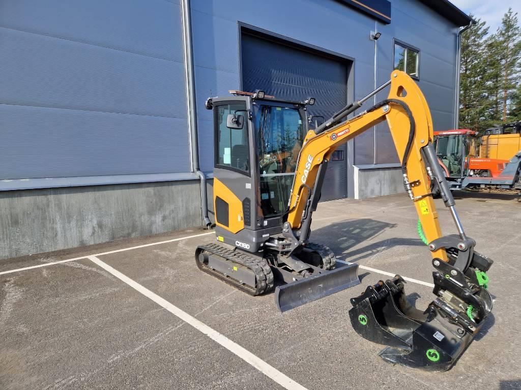 CASE CX 18 D Pyörittäjällä Minikaivukoneet < 7t
