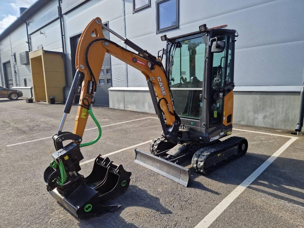 CASE CX 18 D Pyörittäjällä Minikaivukoneet < 7t